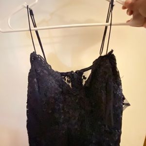 navy blue dress SMALL.